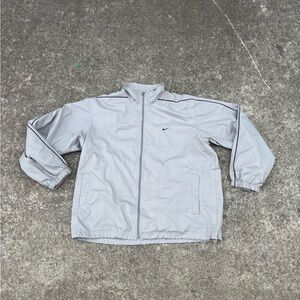 Nike Light Gray Track Jacket